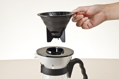 Hario V60 Fretta Ice Coffee Maker / Brewer in Black (VIC-02B) - Nomad Coffee Club