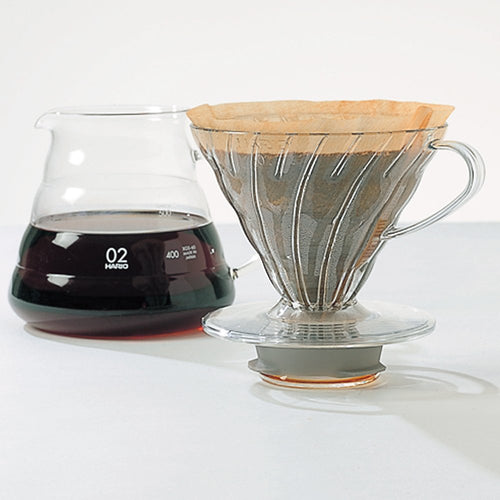 Hario V60 Glass Range Coffee Server (600ml, Clear) - Nomad Coffee Club
